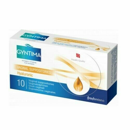 Fytofontana Gyntima vaginál. čípky Hyaluronic 10ks porovnat ceny