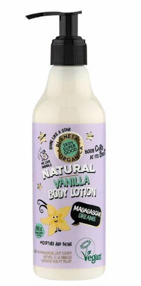 Planeta Organica Vanilkové tělové mléko Madagaskarské sny 250ml porovnat ceny