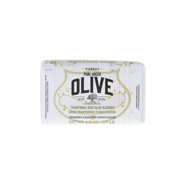 Korres Pure Greek Olive Tuhé mýdlo s vůní olivového květu 125g porovnat ceny