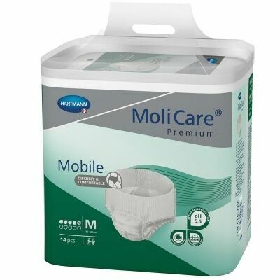 Molicare Mobile  MoliCare Inkont. kalh. MOBILE 5kapek Medium 14ks porovnat ceny