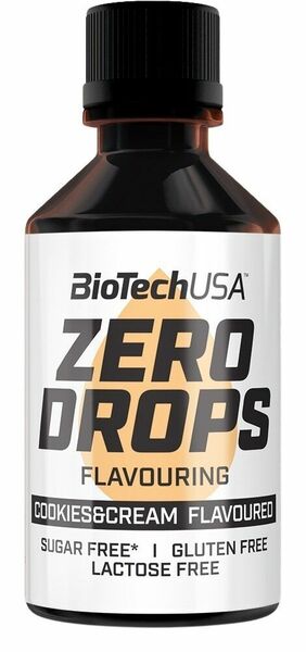 Biotech USA Zero Drops cookies-cream 50ml porovnat ceny