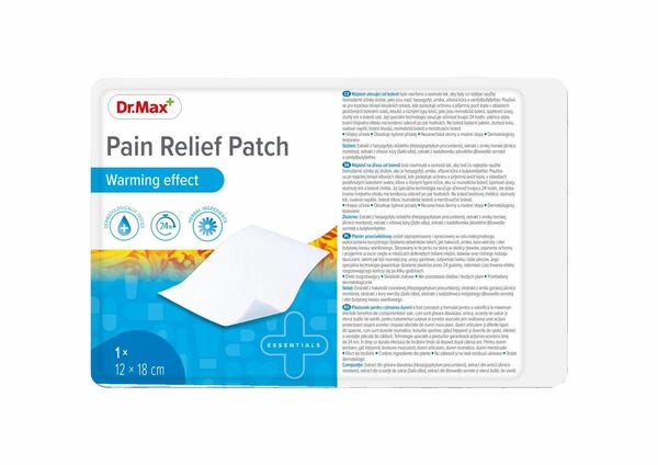 Dr. Max Pain Relief Patch hřejivá náplast 1 ks porovnání ceny