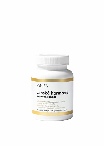 Venira Ženská harmonie stop stress a pohoda 80 kapslí porovnání ceny