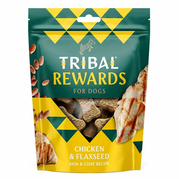 TRIBAL Rewards Chicken & Flaxseed pamlsek pro psy 125 g porovnat ceny