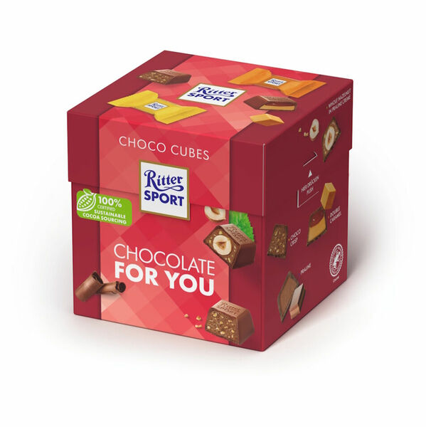 RITTER Sport mix čokoládek v krabičce For you 176 g porovnat ceny