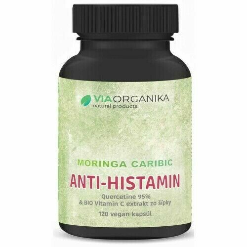 VIA ORGANIKA Moringa caribic ANTI-HISTAMIN cps.120 porovnat ceny