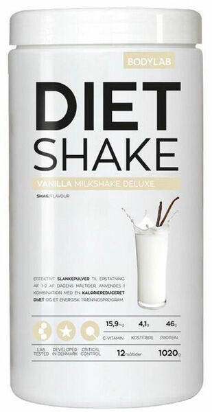 Bodylab Diet Shake vanilka 1020g porovnat ceny