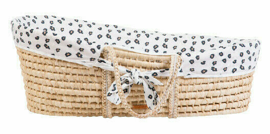 Childhome Košík pro miminko Natural + matrace + potah Jersey Leopard porovnat ceny