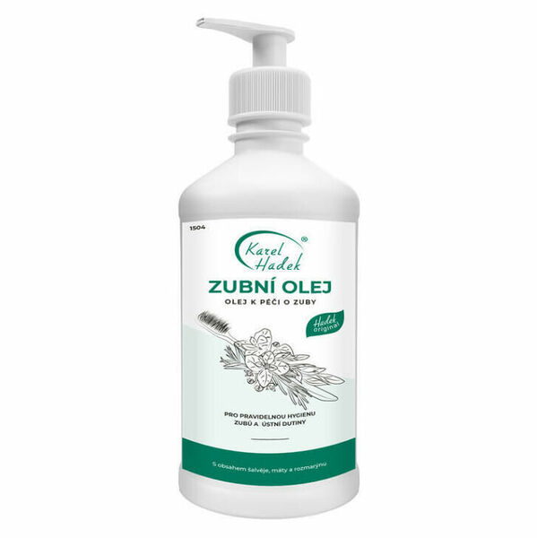 KAREL HADEK Zubní olej ze 7 bylin 500 ml porovnat ceny