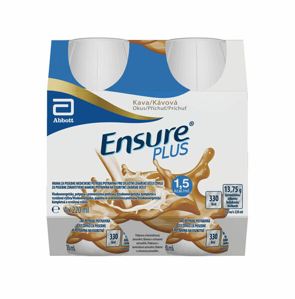 Ensure Plus příchuť káva 4x220 ml porovnat ceny