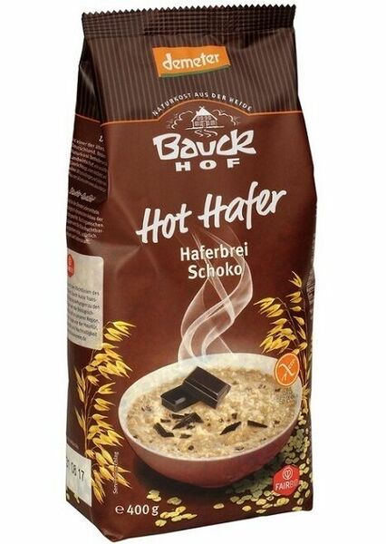 Bauck hof Kaše ovesná celozrnná horká čokoláda bezlepková BIO 400 g porovnat ceny