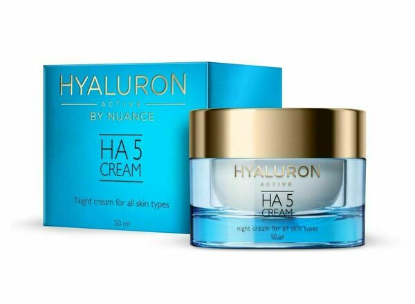 Nuance Hyaluron Active HA 5 noční krém pro všechny typy pleti 50 ml porovnat ceny