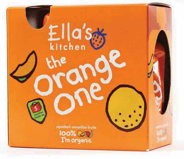 Ellas Kitchen BIO Ovocné pyré Orange One Mango kapsička 5x90 g porovnat ceny