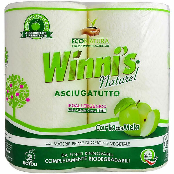 WINNI´S NATUREL – ekologické kuchyňské utěrky 2 role porovnat ceny