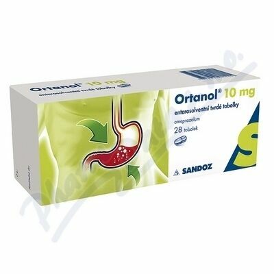 ORTANOL 10MG enterosolventní tvrdé tobolky 28 porovnat ceny