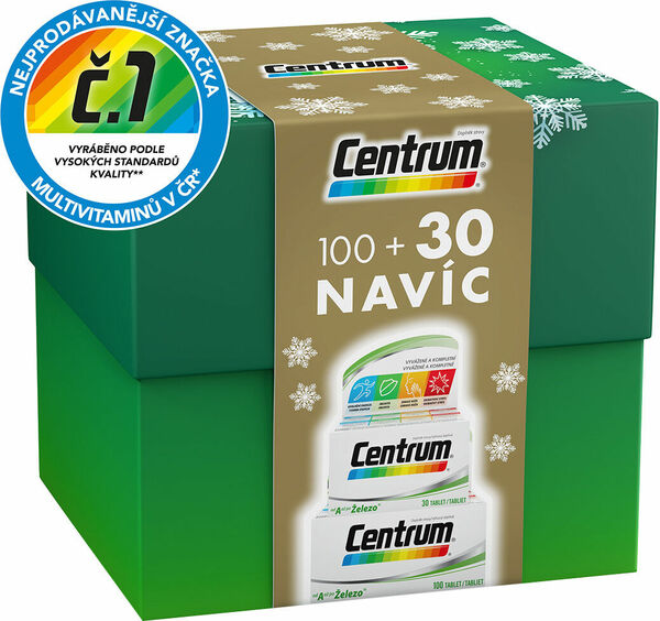 Centrum AZ s multi-efektem 100+30 tablet Vánoční porovnat ceny