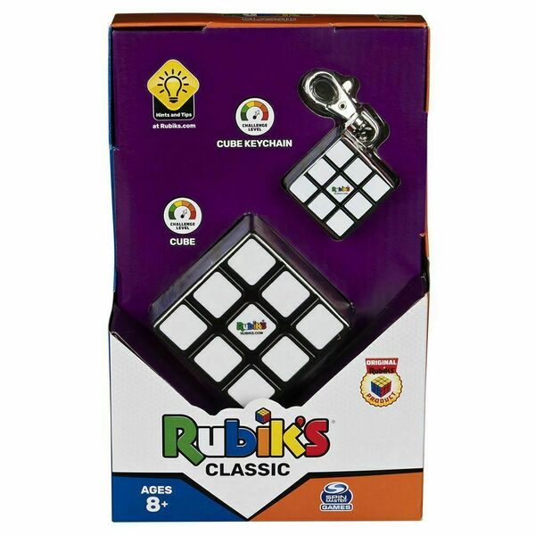 Spin Master RUBIKS - Rubikova kostka Sada Klasik 3x3 + Přívěsek 200 g porovnat ceny