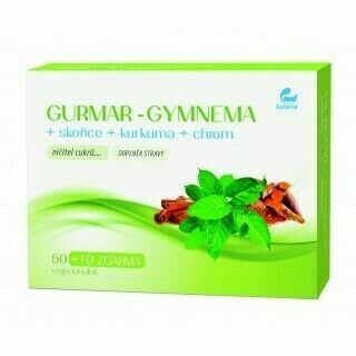 GURMAR-GYMNEMA+skořice+kurkuma 60 vega tob.SETARIA porovnat ceny