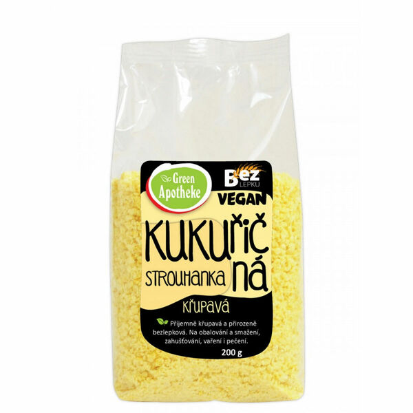 GREEN APOTHEKE Strouhanka kukuřičná křupavá 200 g porovnat ceny