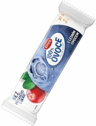 Emco Tyčinka 100% ovoce Lesní ovoce 30g porovnat ceny
