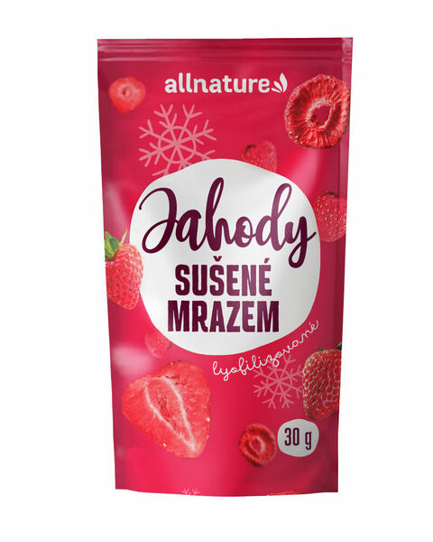 ALLNATURE Jahody sušené mrazem 30 g porovnat ceny