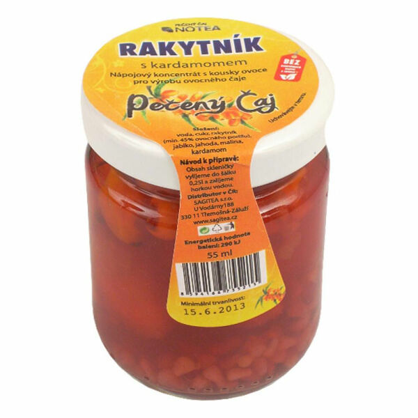 Čaj pečený NOTEA Rakytník s kardamomem 55ml porovnat ceny