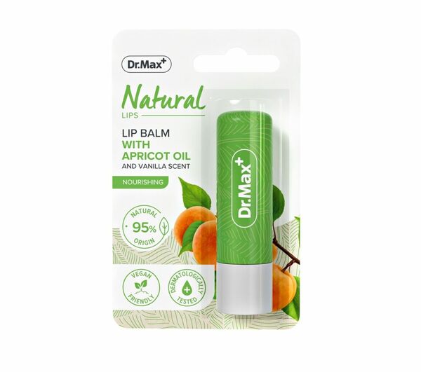 Dr.Max Natural Lip Balm Apricot 4,8 g porovnání ceny