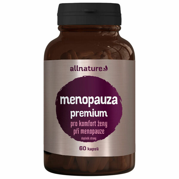ALLNATURE Menopauza premium 60 kapslí porovnat ceny
