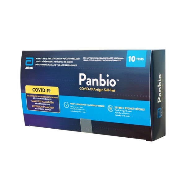 ABBOTT Panbio Covid-19 Ag Self 10 testů porovnat ceny