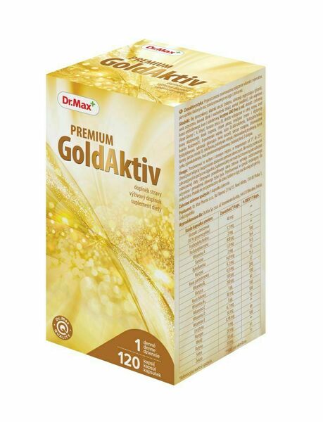 Dr.Max GoldAktiv Premium 120 kapslí porovnat ceny