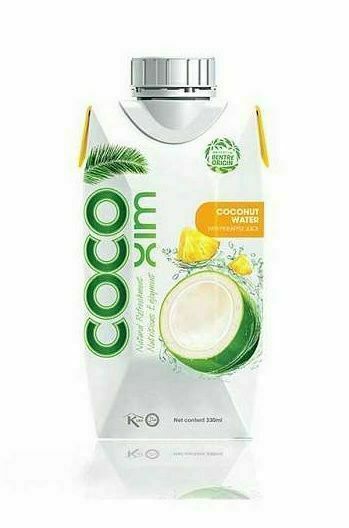 COCOXIM Kokosová voda ananas 330 ml porovnat ceny