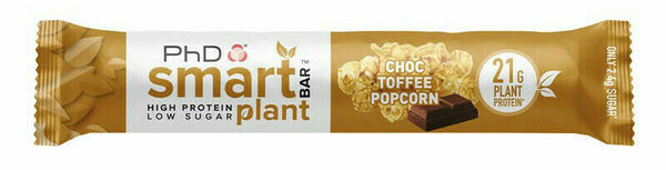 PhD Nutrition Smart Plant Bar choc toffee popcorn 64g porovnat ceny