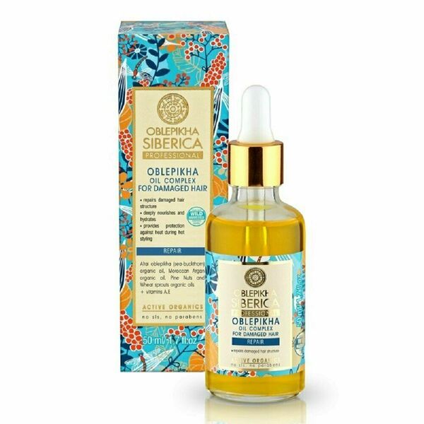 NATURA SIBERICA Rakytníkový olej pro péči o poškozené vlasy 50 ml porovnat ceny
