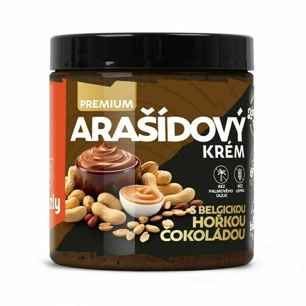 Grizly Arašídový krém s belgickou čokoládou premium 250 g porovnání ceny