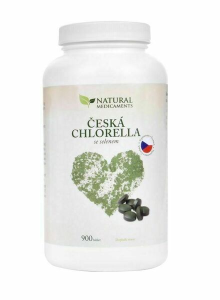 Natural Medicaments Česká chlorella se selenem 900 tablet porovnat ceny