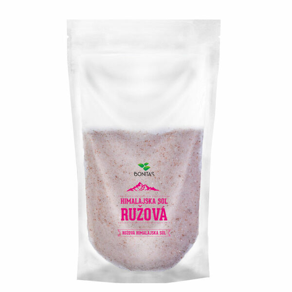BONITAS Himalájská sůl jemná - růžová 1000g porovnat ceny