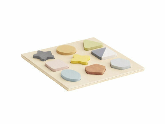 Kids Concept  Kids Conceept Puzzle dřevěné geometrické tvary porovnat ceny