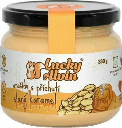 Lucky Alvin Arašídy s příchutí slaný karamel 330 g porovnat ceny