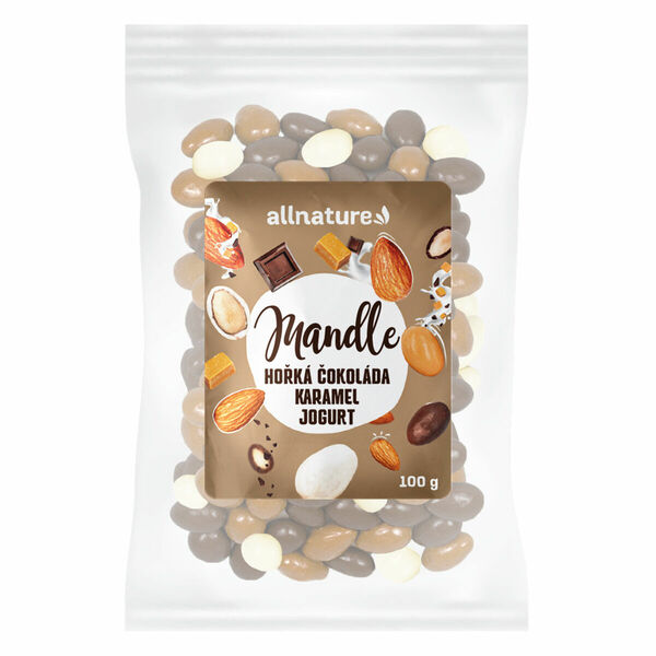 Allnature Mandle tříbarevné 100 g porovnat ceny