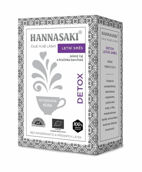Hannasaki Detox Letní směs BIO sypaný čaj 50 g porovnat ceny