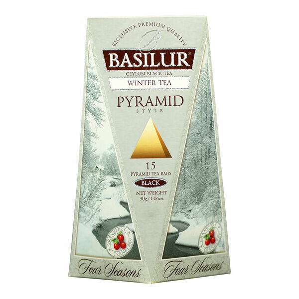 BASILUR Four Seasons Winter Tea pyramid černý čaj 15 sáčků porovnat ceny