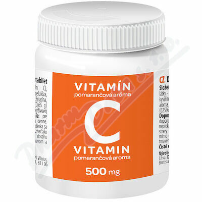 Valentis Vitamín C 500mg, 50 tablet porovnat ceny