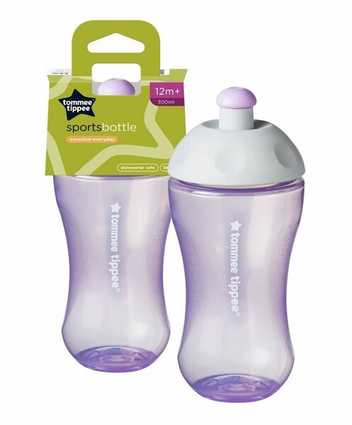 Tommee Tippee Sportovní láhev 12m+ 300 ml 1 ks fialová/modrá porovnat ceny