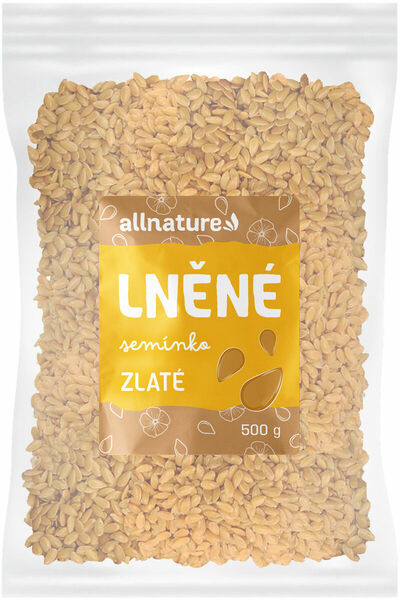 Allnature Lněné semínko zlaté 500g porovnat ceny