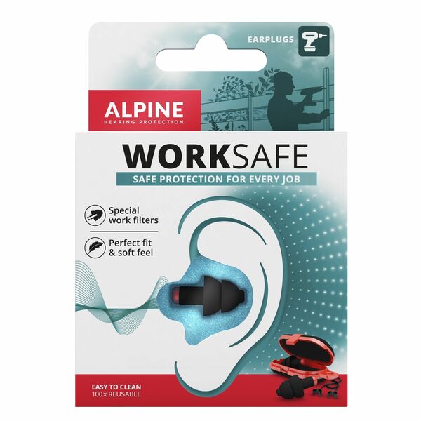 ALPINE hearing protection  Alpine WorkSafe Špunty do uší porovnat ceny