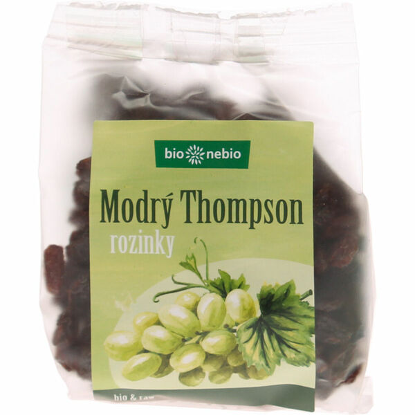 BIO NEBIO Rozinky Modrý Thompson BIO 200 g porovnat ceny