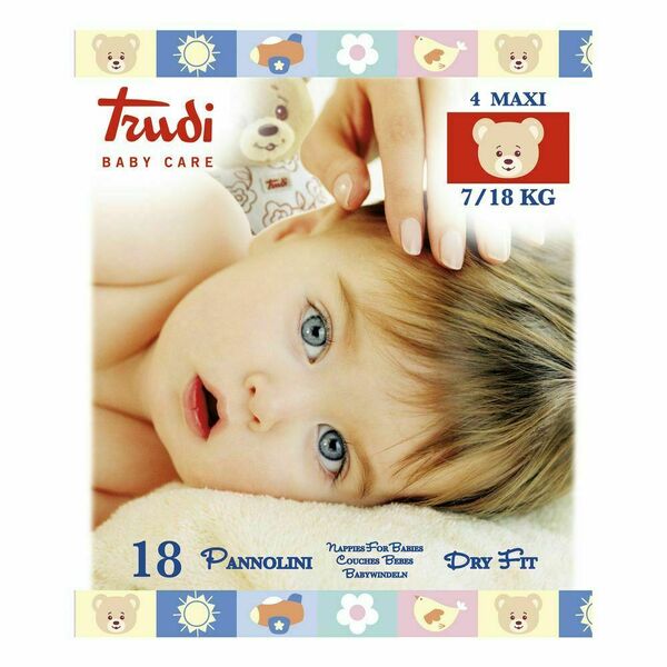 Trudi Dětské pleny Dry Fit s vrstvou Perfo-Soft maxi 7-18 kg 18 ks porovnat ceny