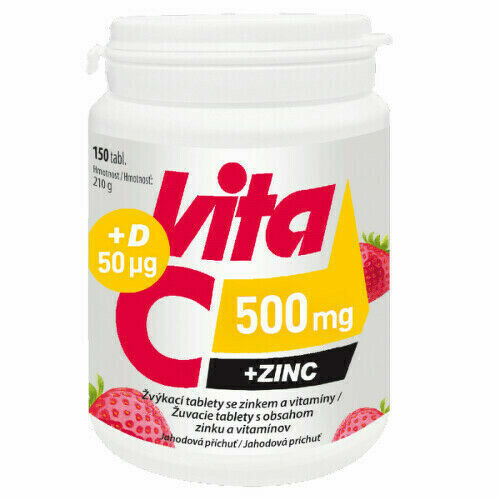 Vita-C 500mg+Zinc+D 150 tablet porovnat ceny