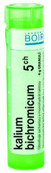 Boiron  Kalium Bichromicum CH5 granule 4g porovnat ceny