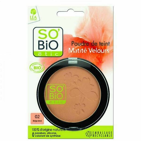 SO´BIO Kompaktní pudr béžová zlatá 02 10 g porovnat ceny